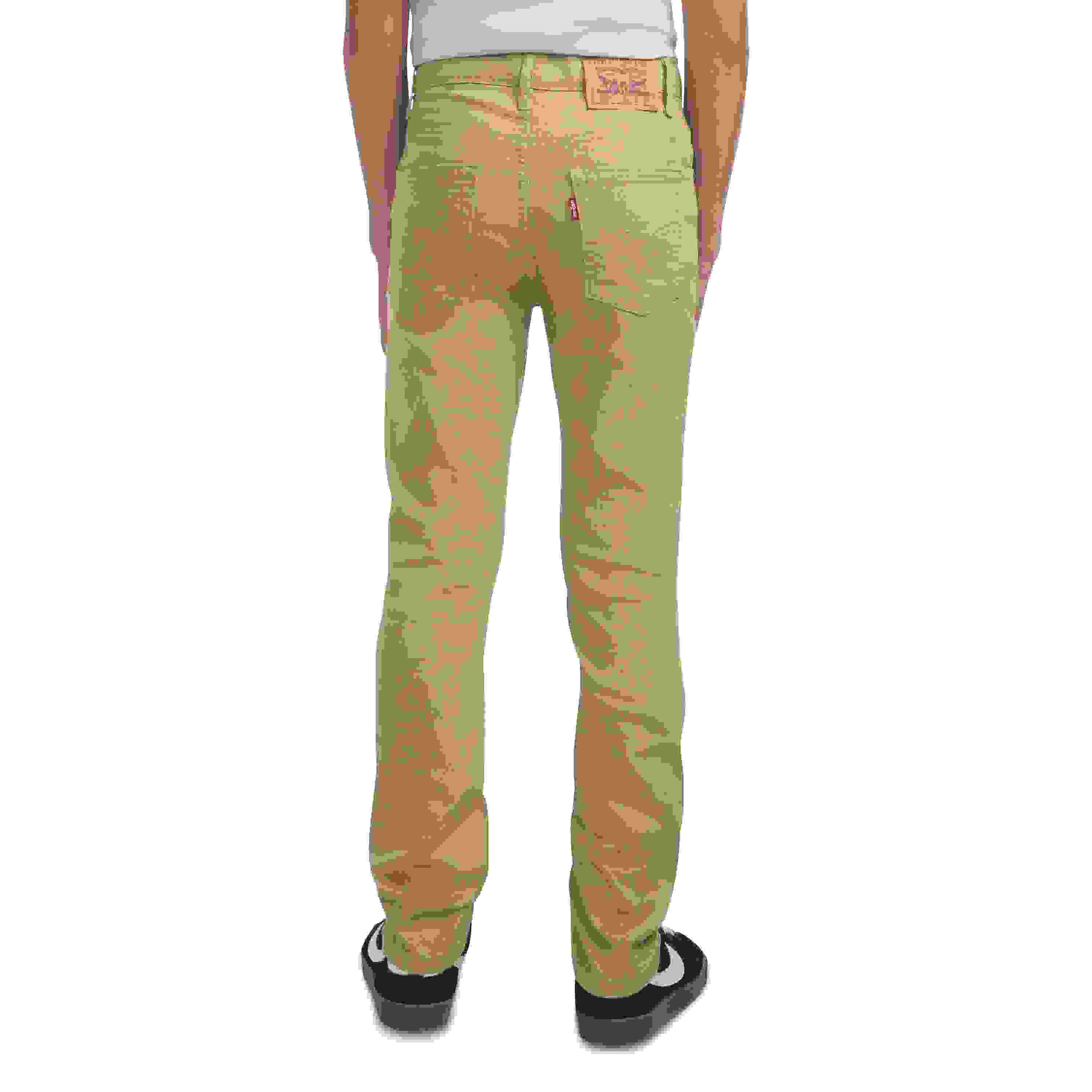 Levi's 510 Eco Performance Skinny Fit Lt Wash Big Boys' Khaki Denim Jeans